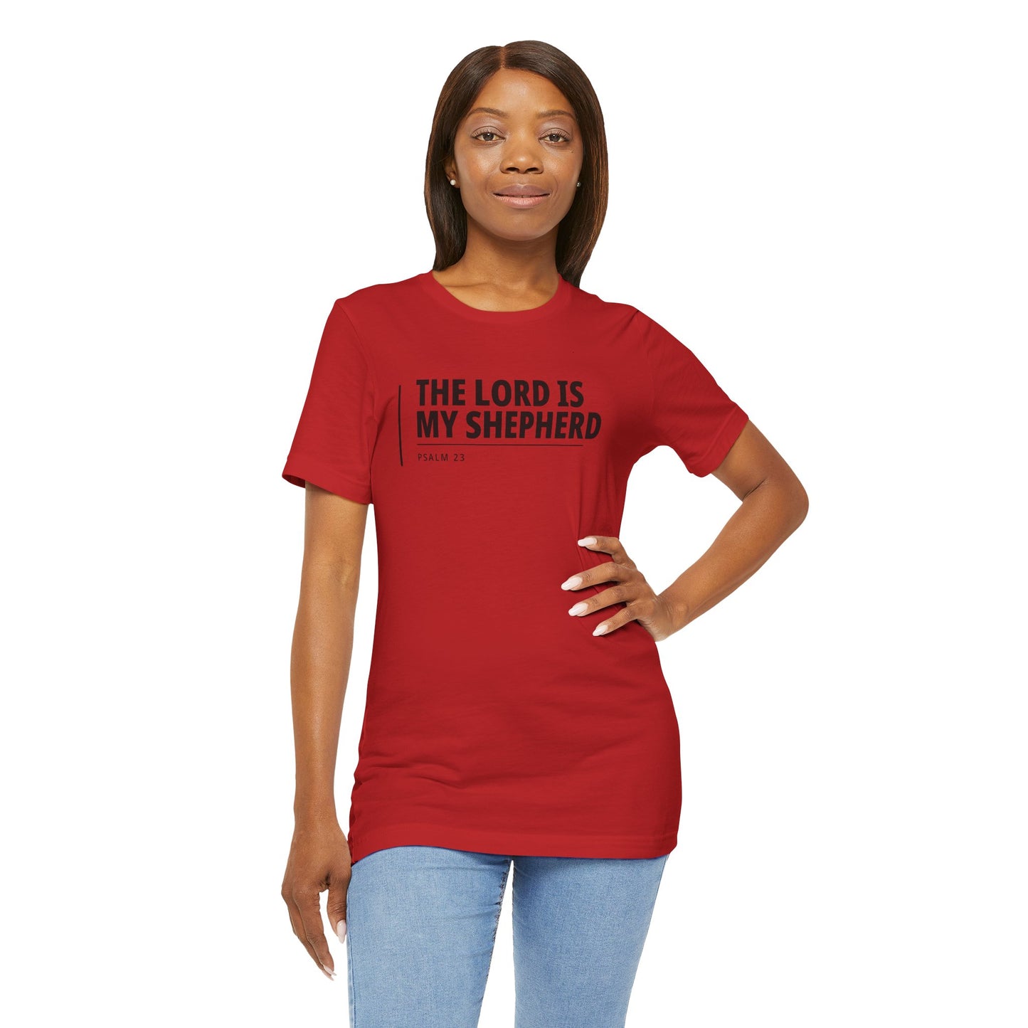 The Lord Is My Shepherd T‑Shirt — Psalm 23 Tee - Bible Compass