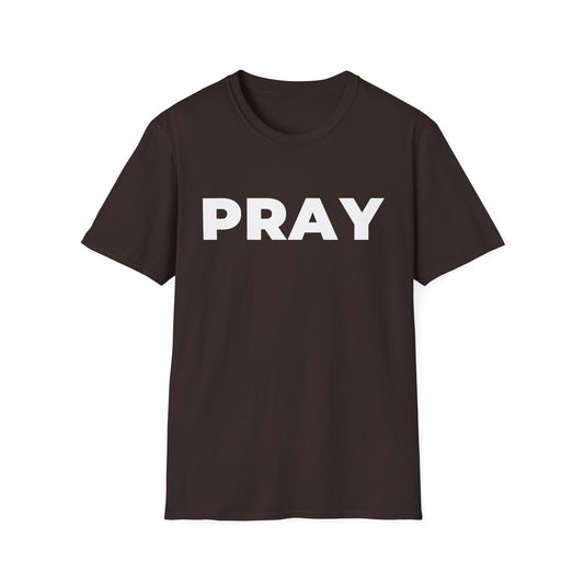 "PRAY" Inspirational Christian T-Shirt