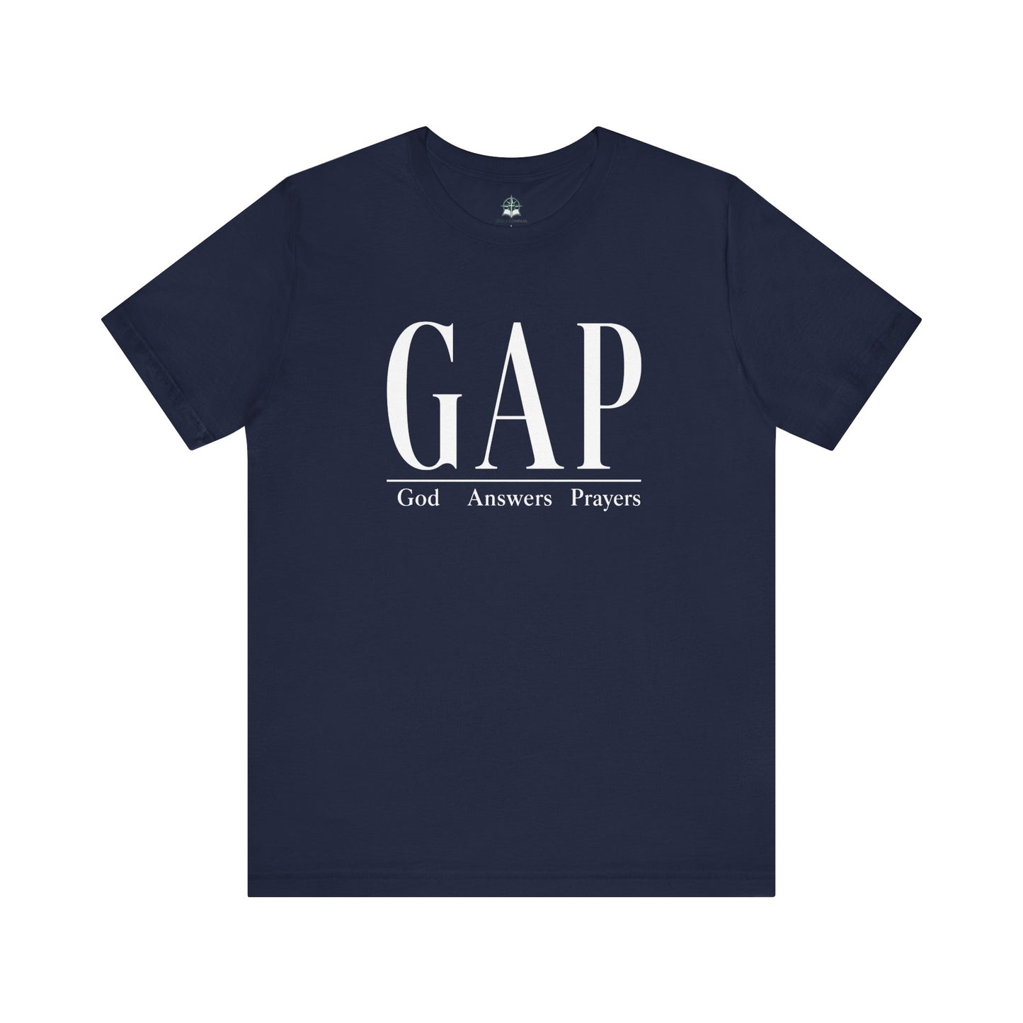 GAP "God Answers Prayers" Christian Short Sleeve Shirt