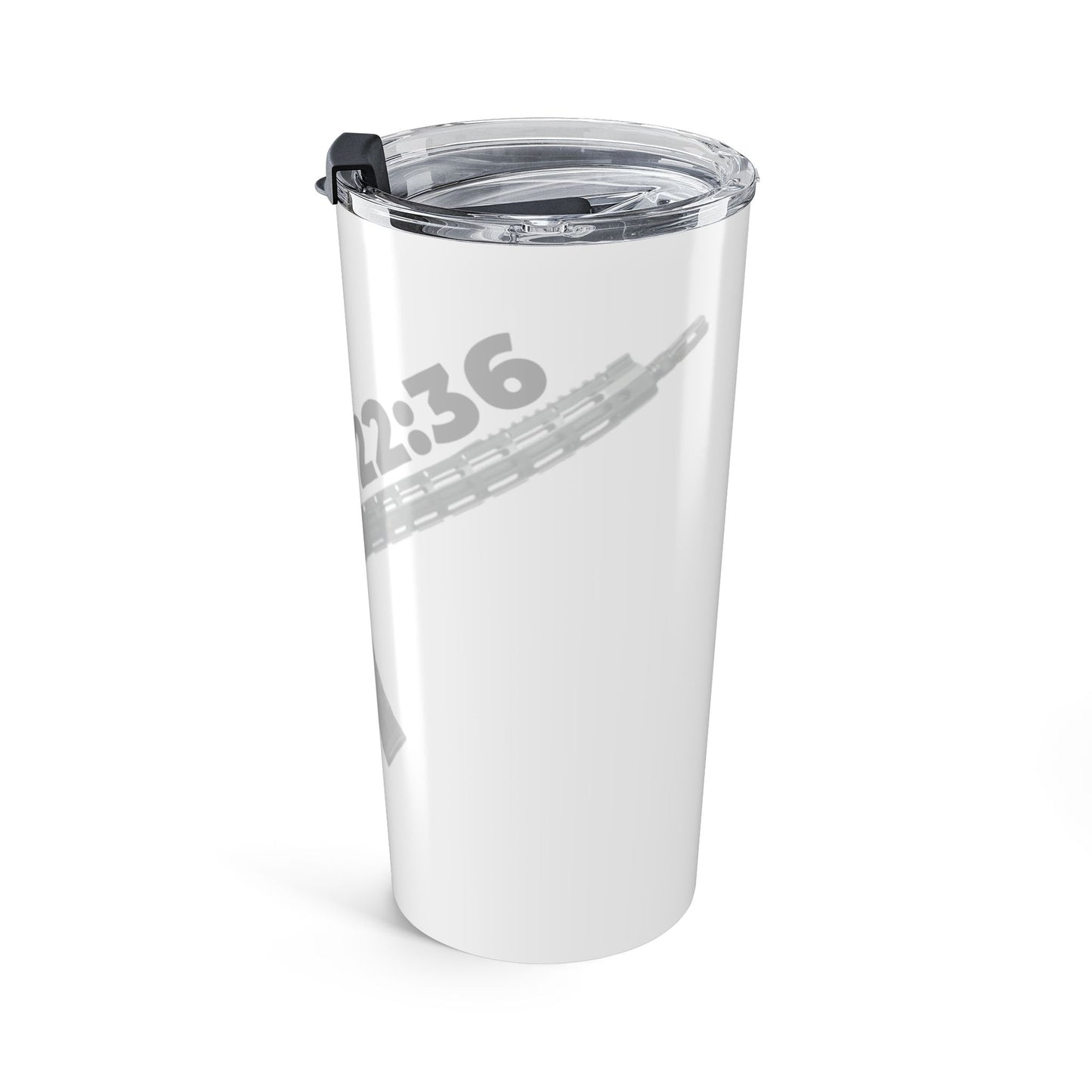 20oz Stainless Tumbler — Luke 22:36 Scripture Design