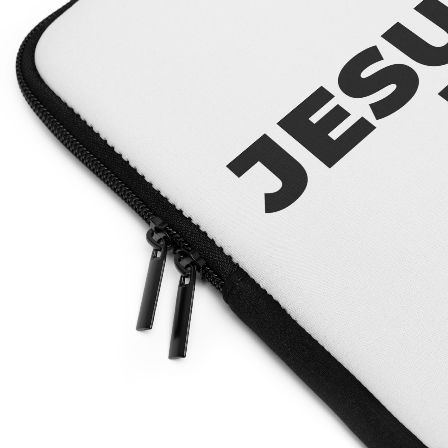 Jesus Christ Is King Laptop Sleeve — Christian Protective Neoprene Case