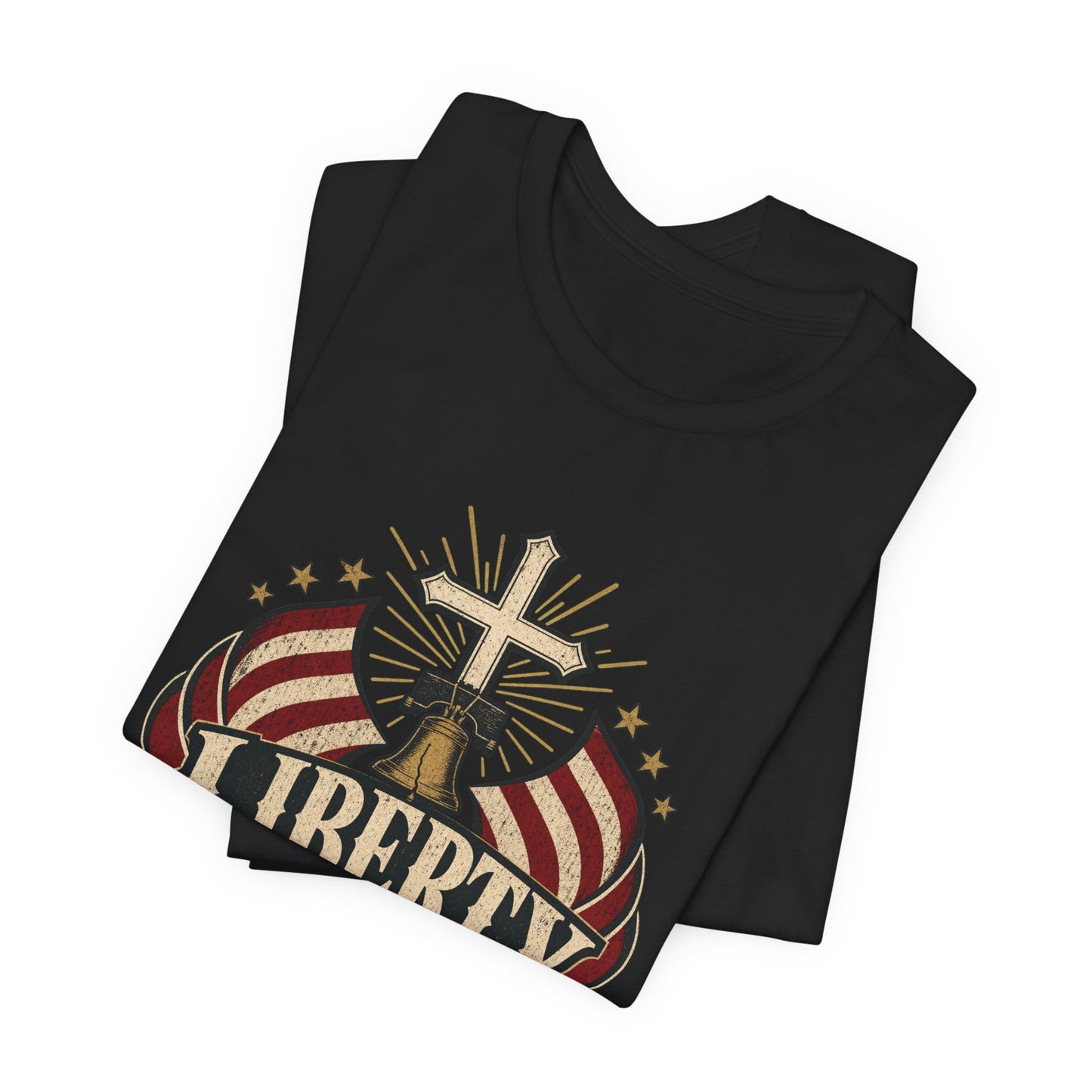 Liberty Under God T-Shirt — Patriotic Christian Tee