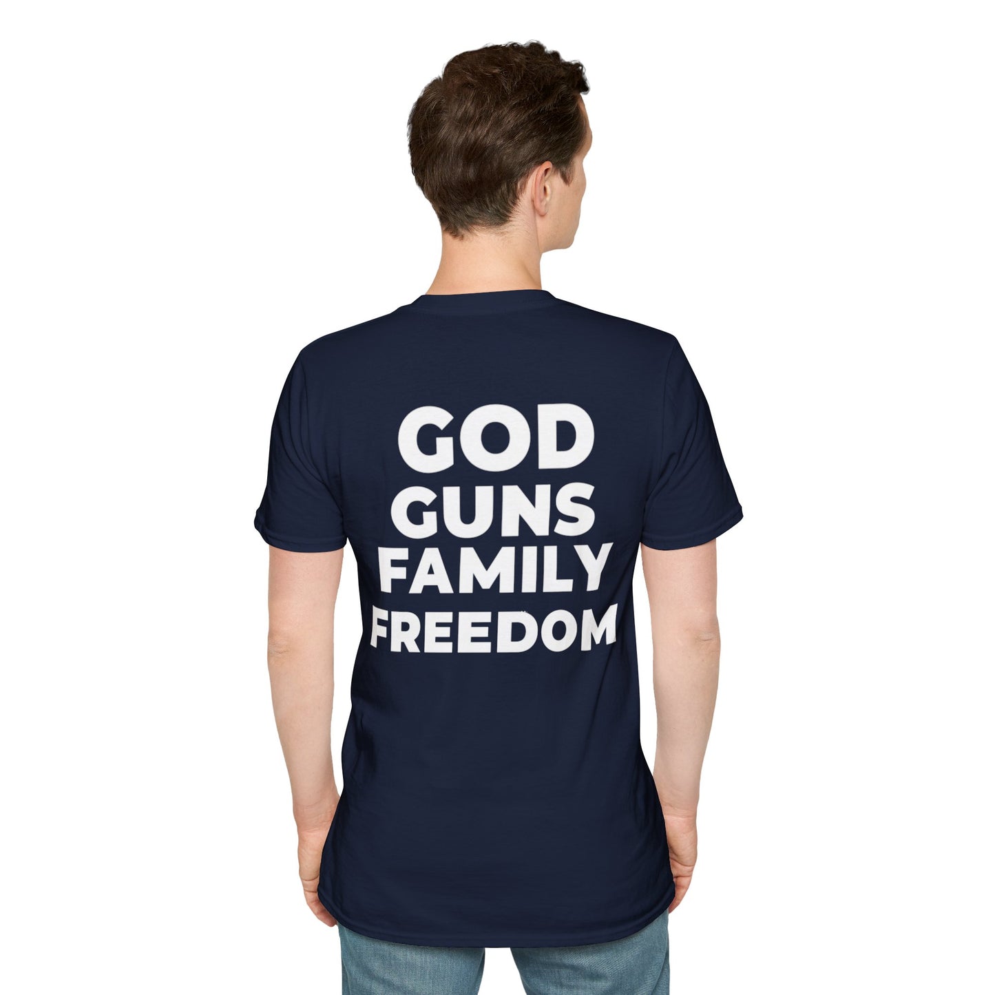 GOD BLESS AMERICA | GOD, GUNS, FAMILY, FREEDOM T-SHIRT