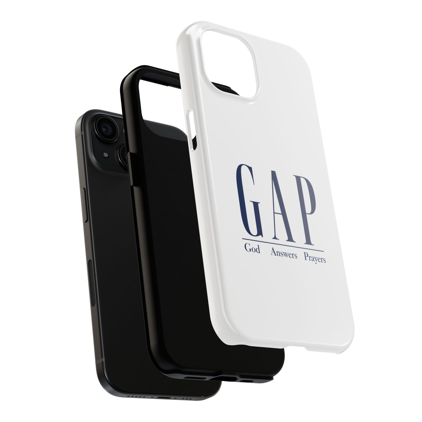 GAP (God Answers Prayers) Christian Protective Phone Cover - Tough Phone Case