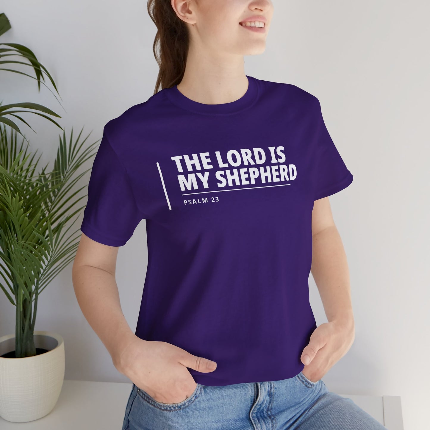 The Lord Is My Shepherd T‑Shirt — Psalm 23 Tee