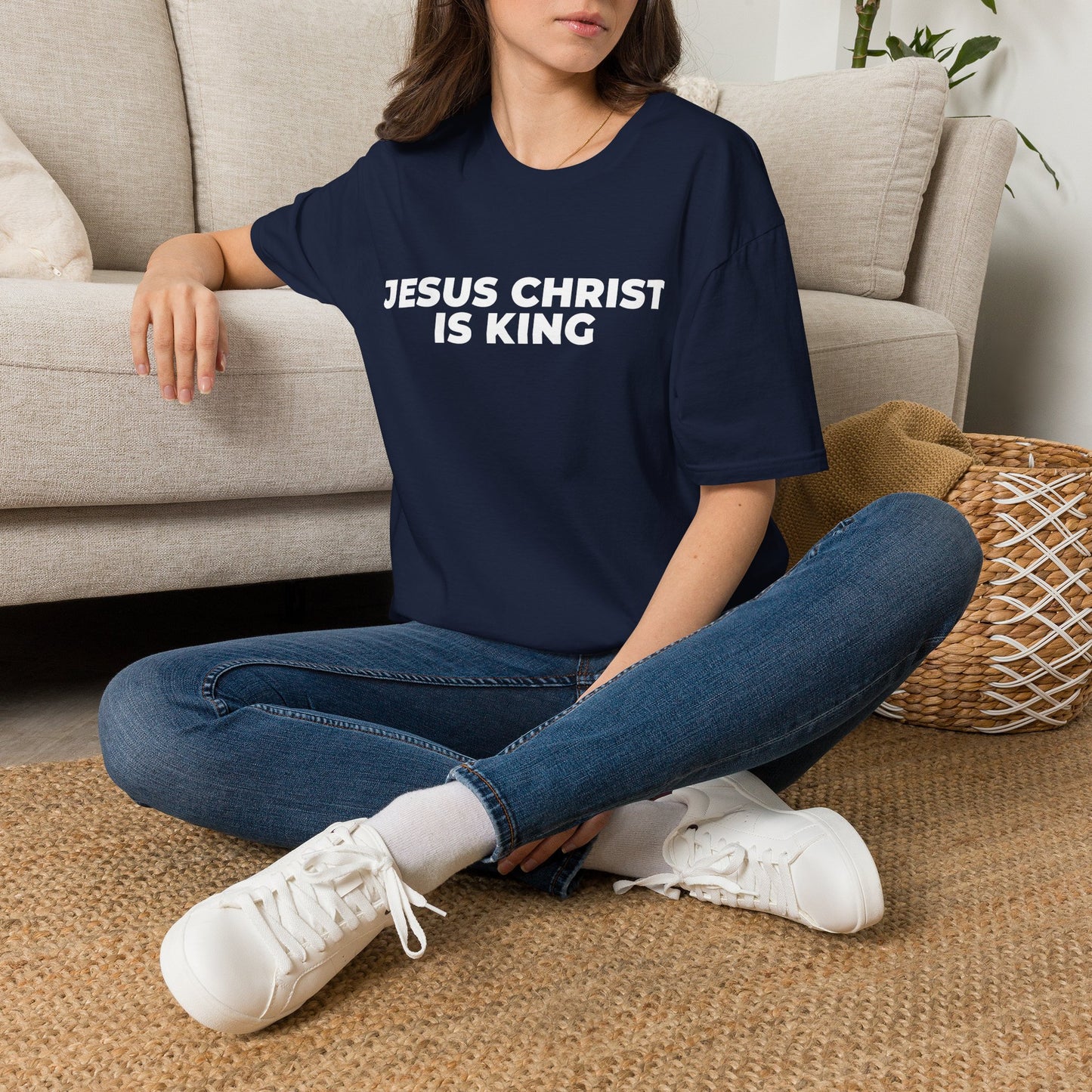 Jesus Christ Is King T-Shirt — Bold Christian Faith Tee