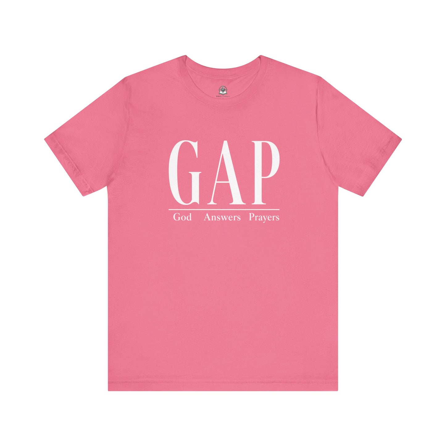 GAP "God Answers Prayers" Christian Short Sleeve Shirt