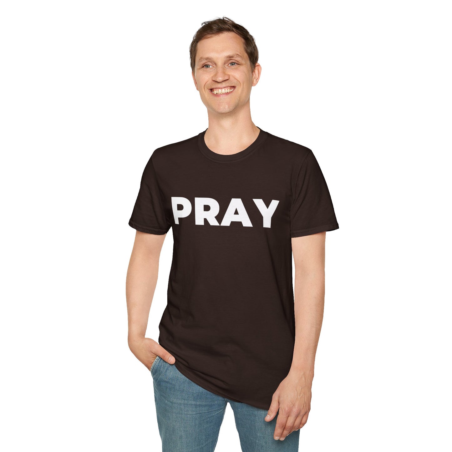 "PRAY" Inspirational Christian T-Shirt