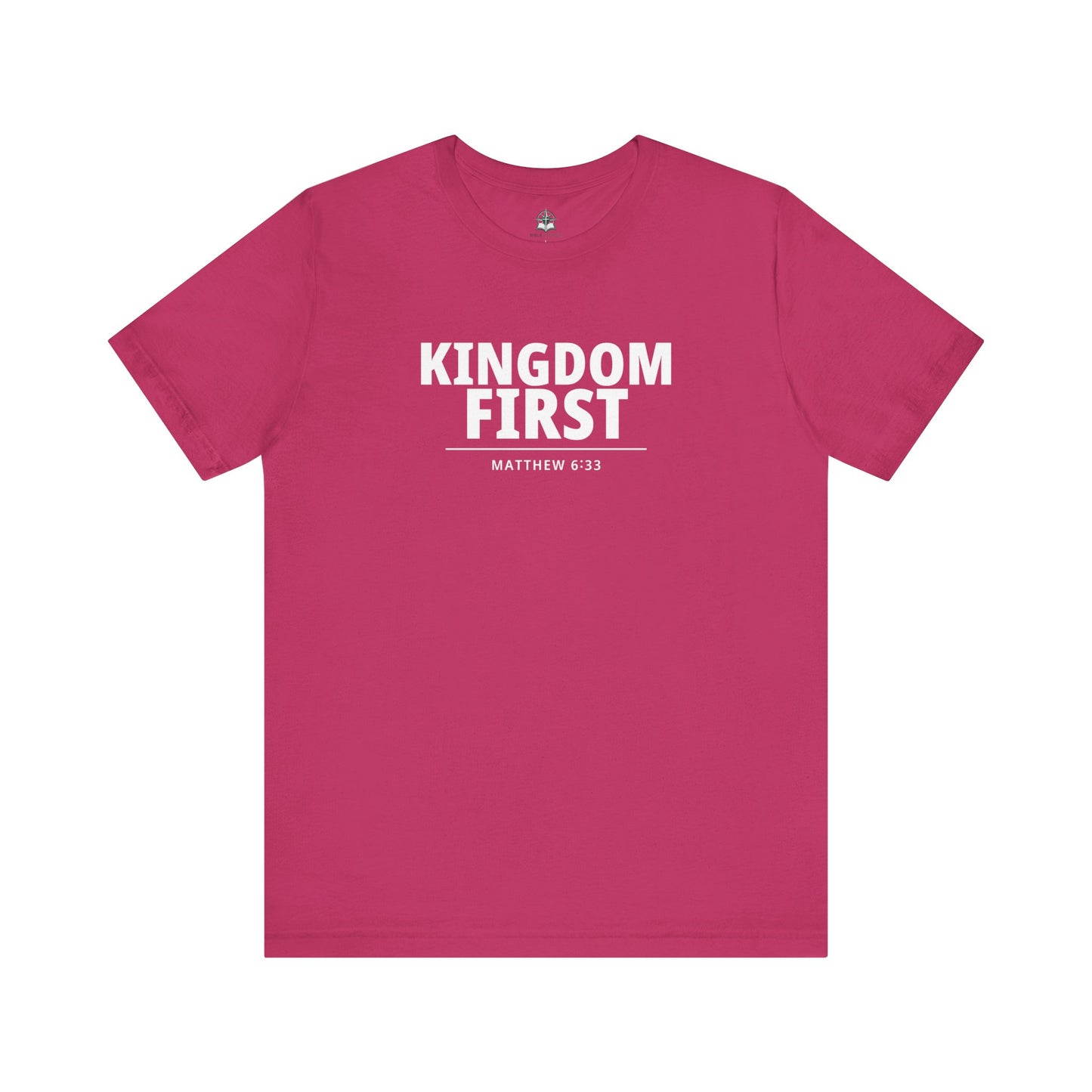 Kingdom First T‑Shirt — Matthew 6:33 Inspirational Christian Tee