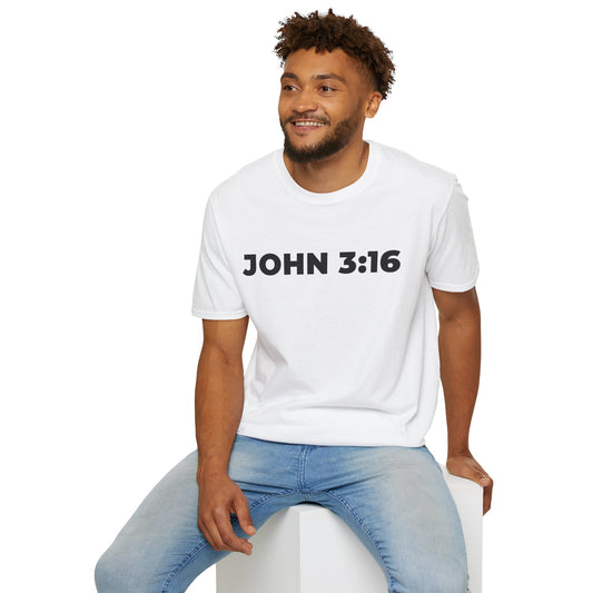 JOHN 3:16 Inspirational Christian T-Shirt