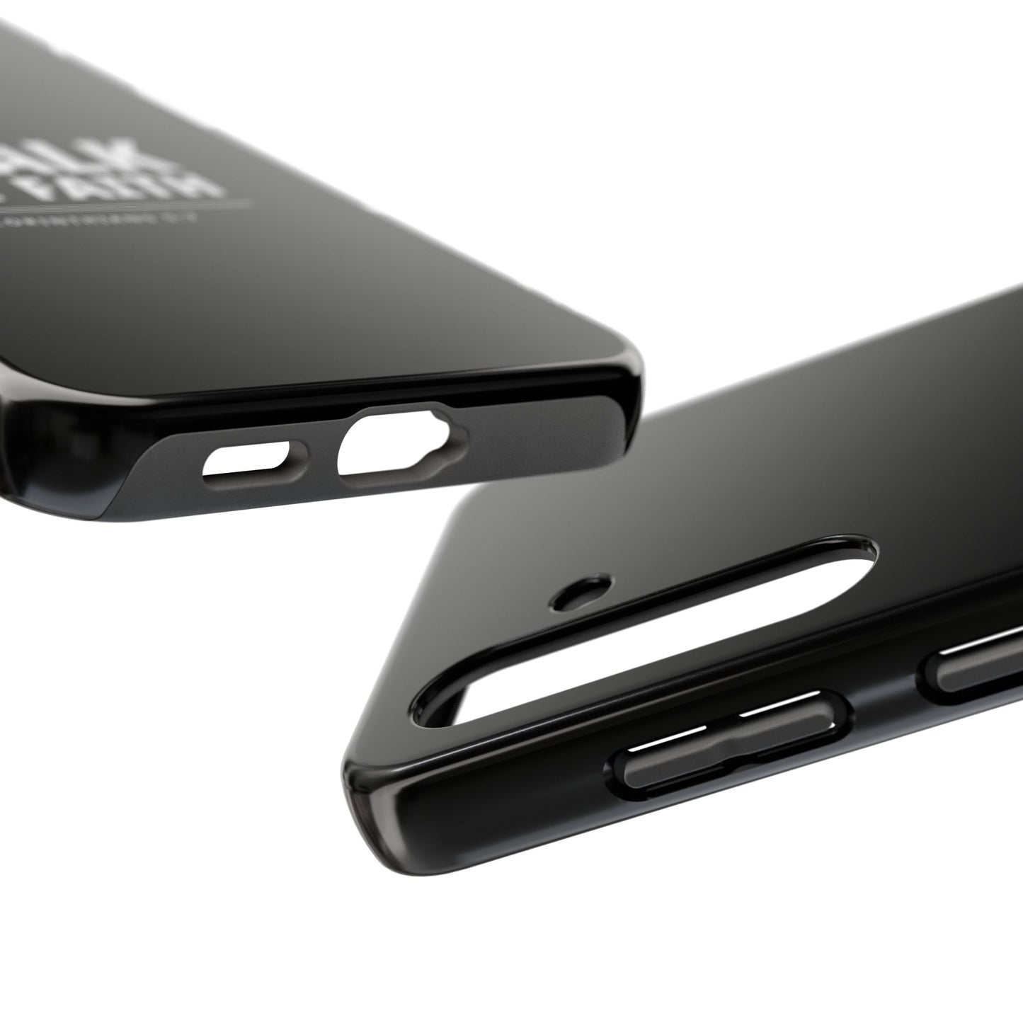 Walk by Faith Tough Phone Case — 2 Corinthians 5:7 Christian Phone Cover