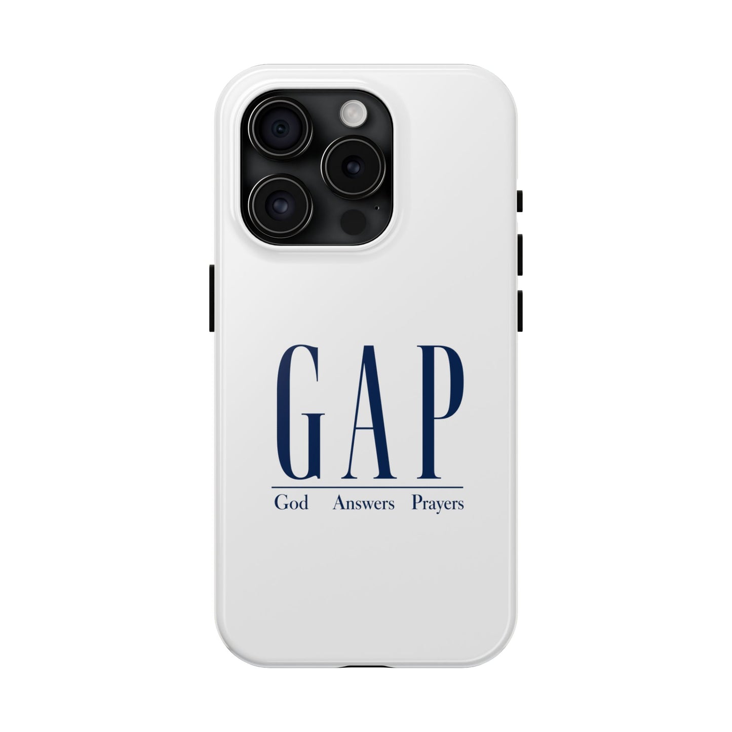 GAP (God Answers Prayers) Christian Protective Phone Cover - Tough Phone Case