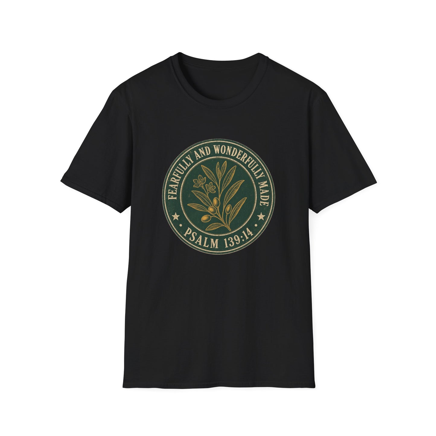 Fearfully & Wonderfully Made T-Shirt - Psalm 139:14 | Bible Compass