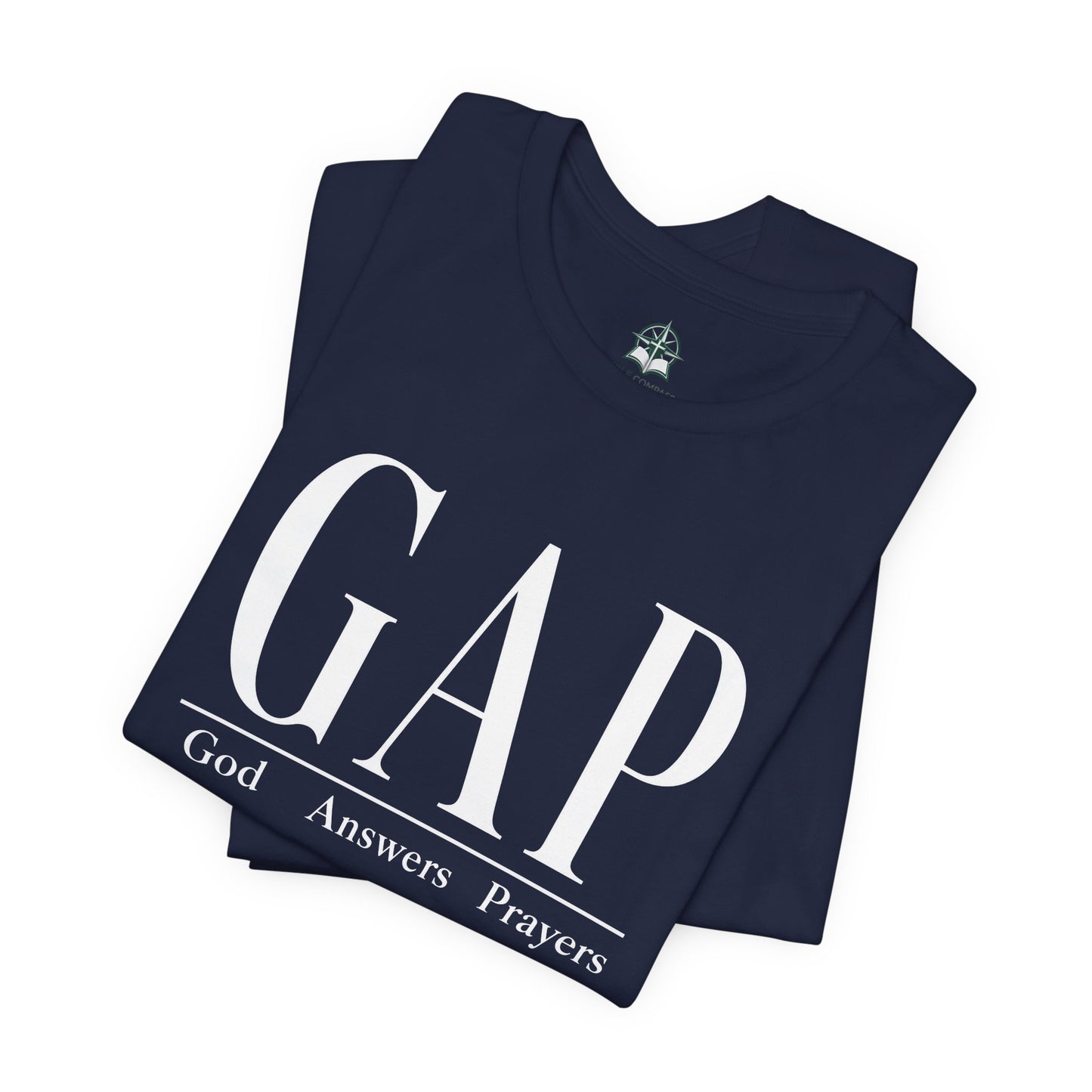GAP "God Answers Prayers" Christian Short Sleeve Shirt