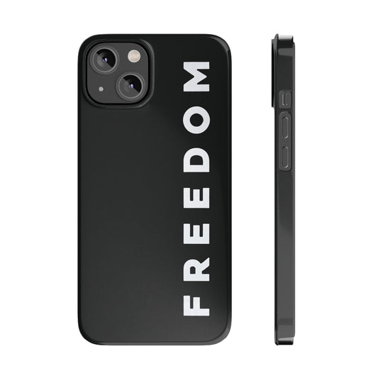 Freedom Slim Phone Case | Honoring Charlie Kirk