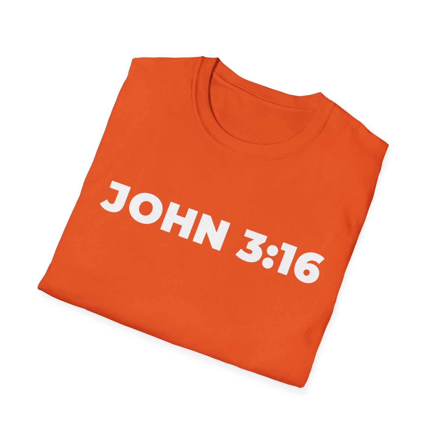 JOHN 3:16 Inspirational Christian T-Shirt