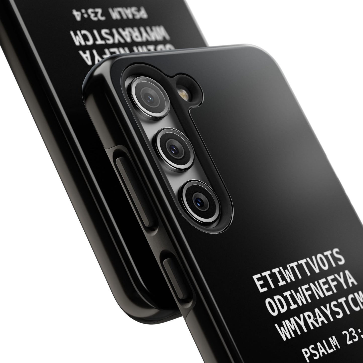 Tough Phone Case — Psalm 23:4 (First letter of every word of Psalm 23:4)