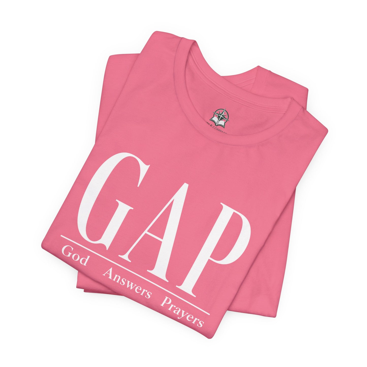 GAP "God Answers Prayers" Christian Short Sleeve Shirt