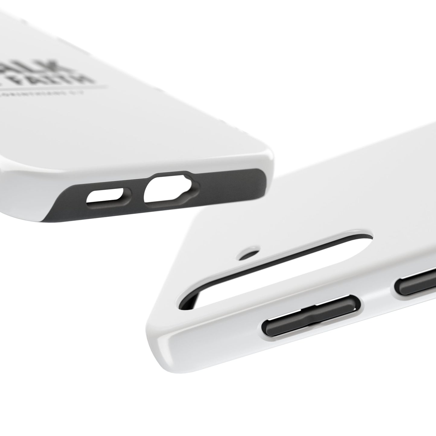 Walk by Faith Tough Phone Case — 2 Corinthians 5:7 Christian Phone Cover