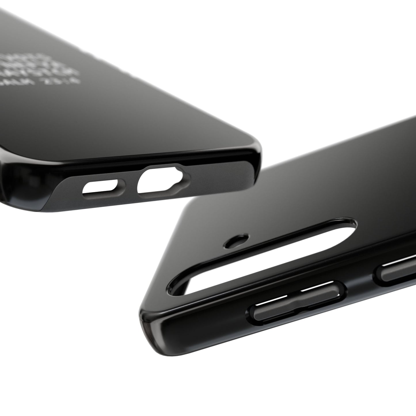 Tough Phone Case — Psalm 23:4 (First letter of every word of Psalm 23:4)