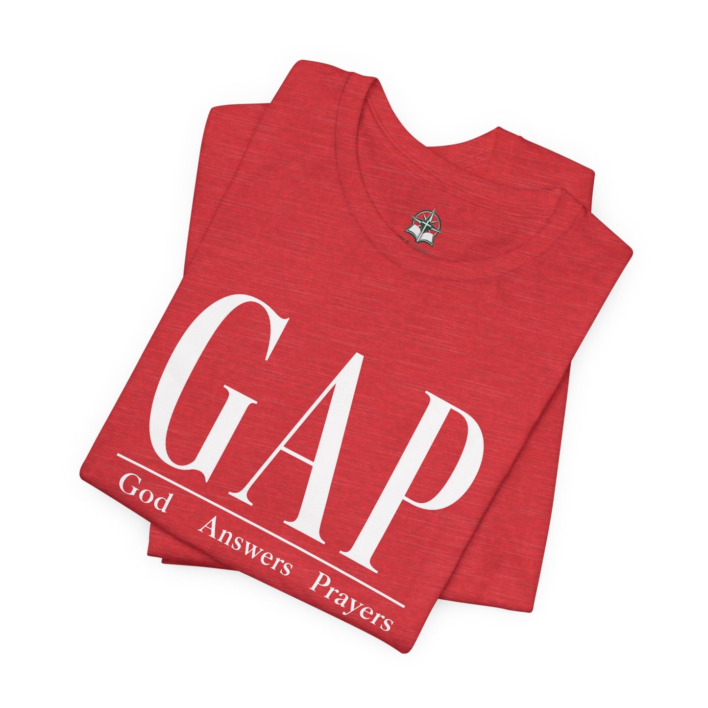 GAP "God Answers Prayers" Christian Short Sleeve Shirt