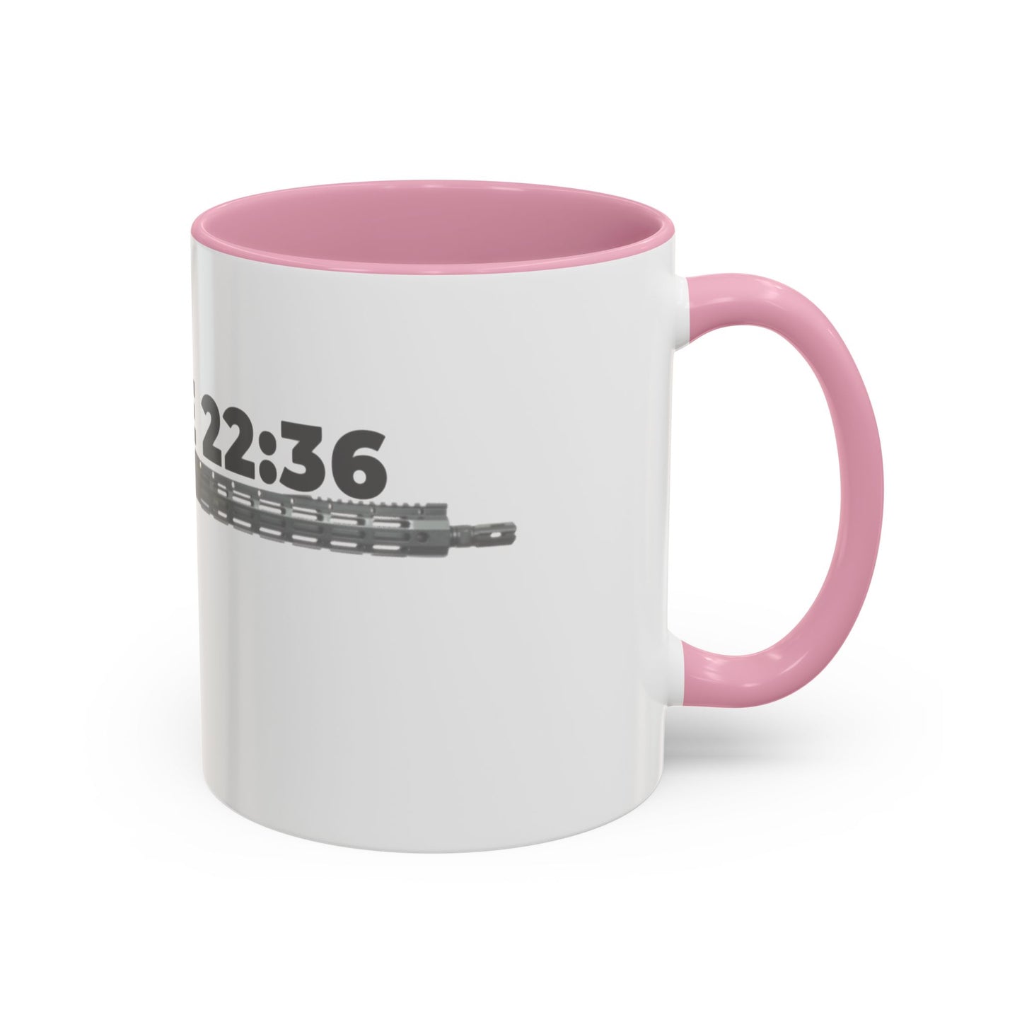 Luke 22:36 Rifle Mug – Christian Scripture Coffee Cup (11oz/15oz)