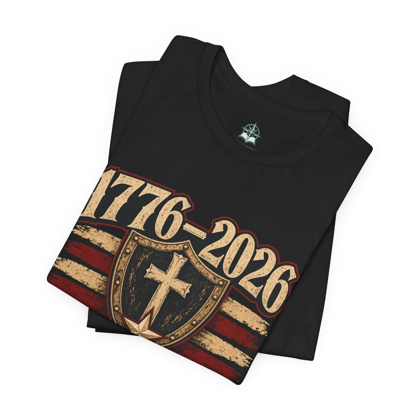 Still Standing 1776–2026 (250 Years) Faith & Freedom Patriotic Tee