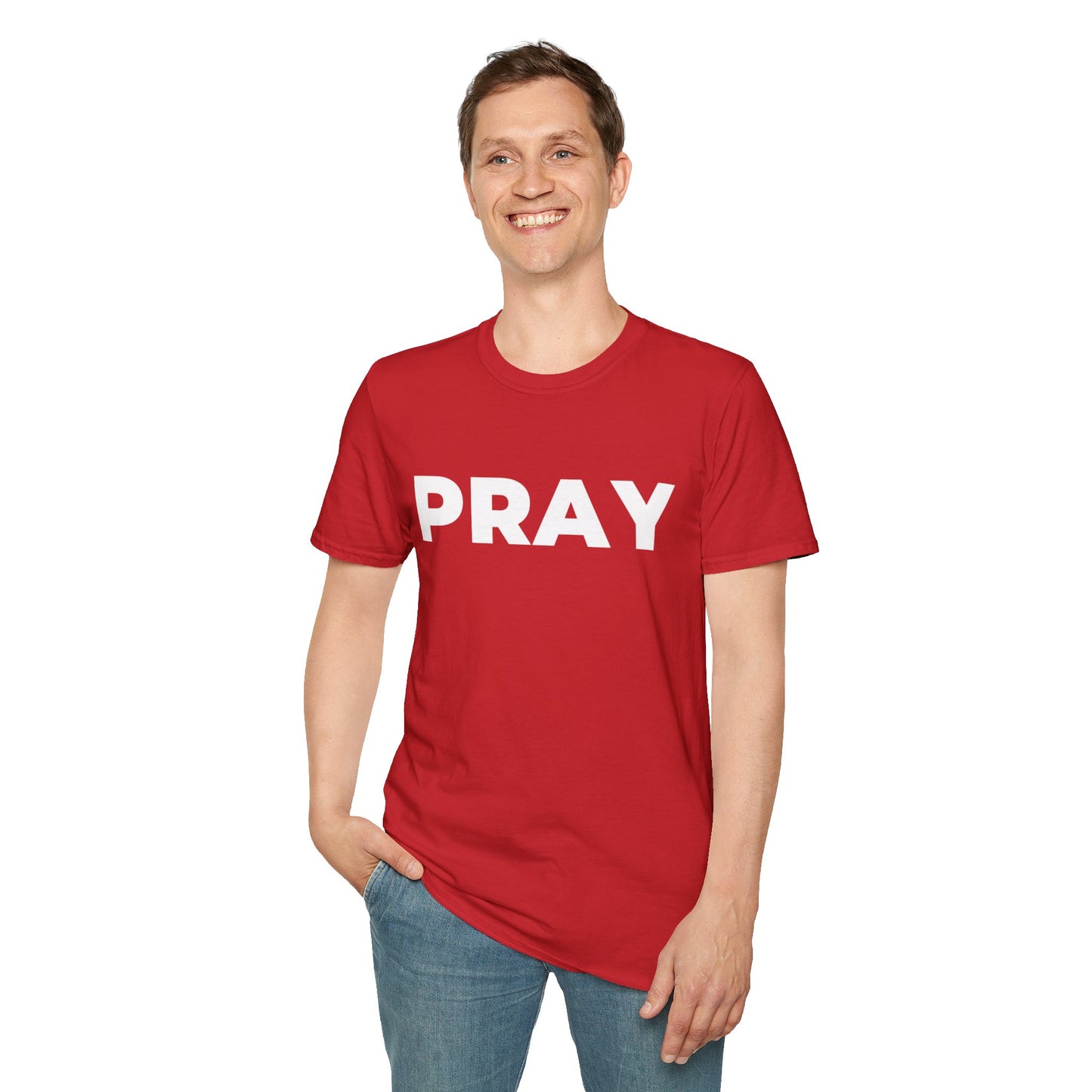 "PRAY" Inspirational Christian T-Shirt
