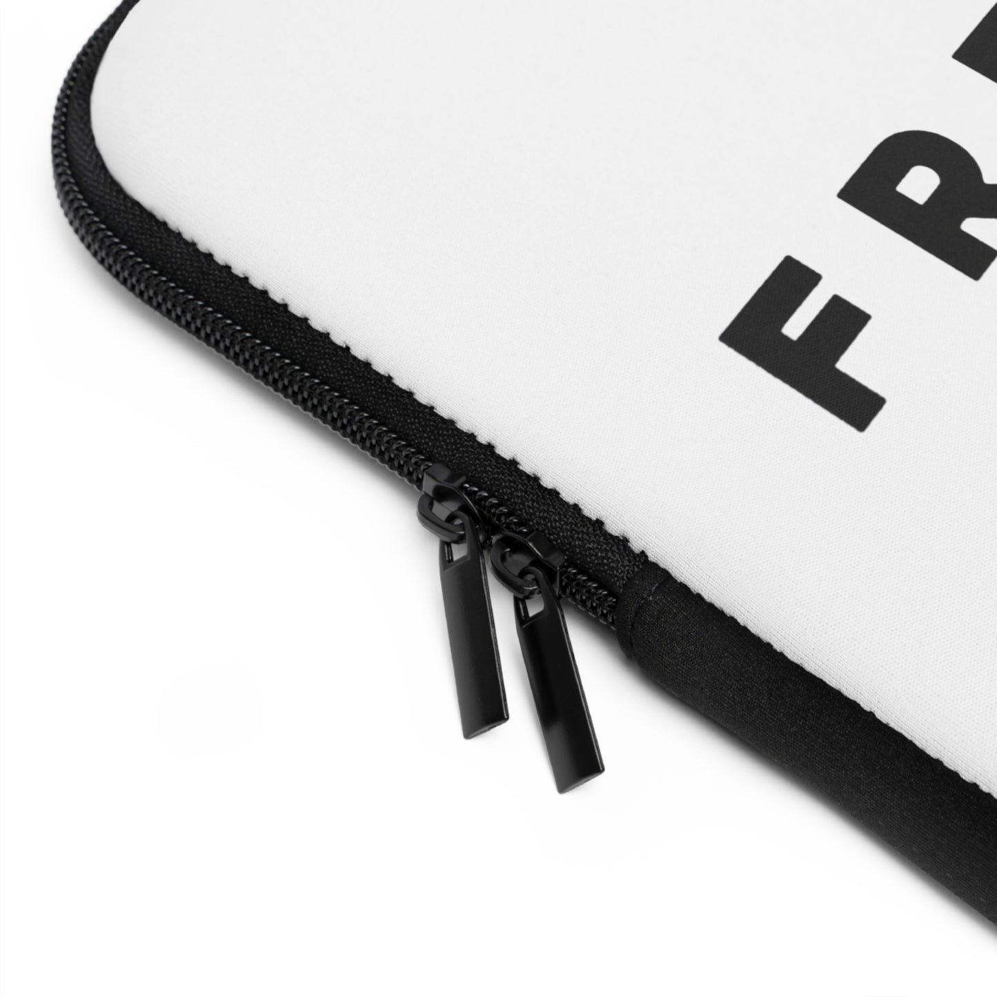 Freedom Laptop Sleeve — Minimalist Protective Case with Bold "FREEDOM" Typography