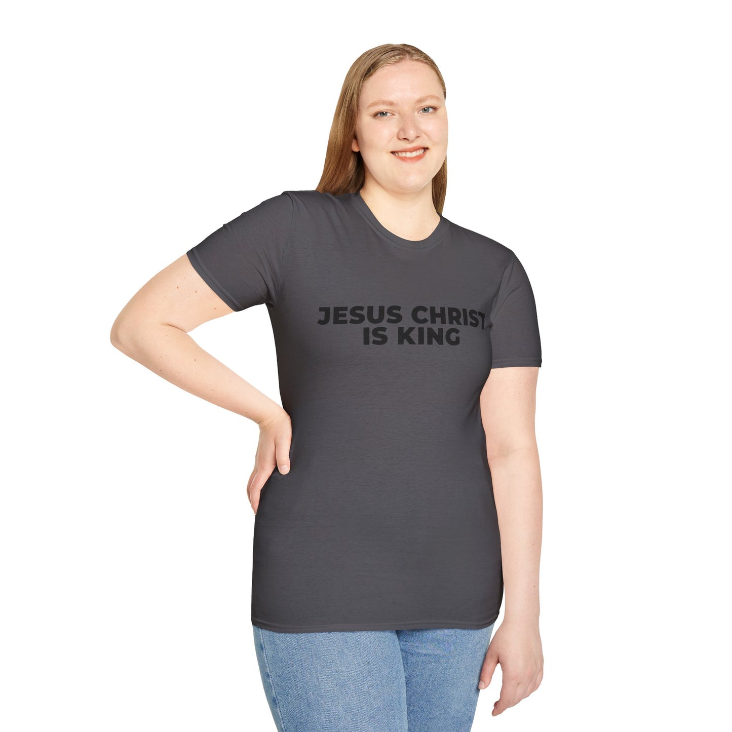 Jesus Christ Is King T-Shirt — Christian Faith Tee