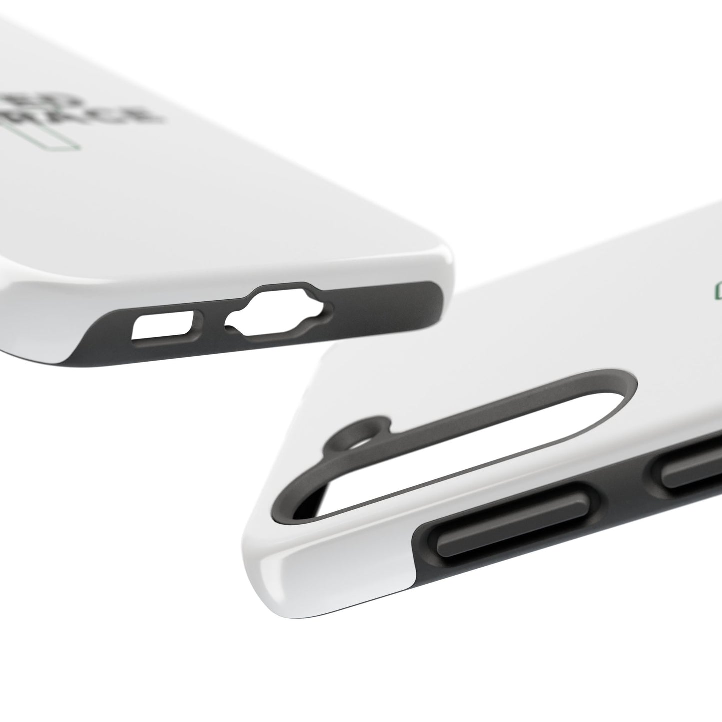 Saved By Grace Tough Phone Case — Christian Cross Protective Phone Cover