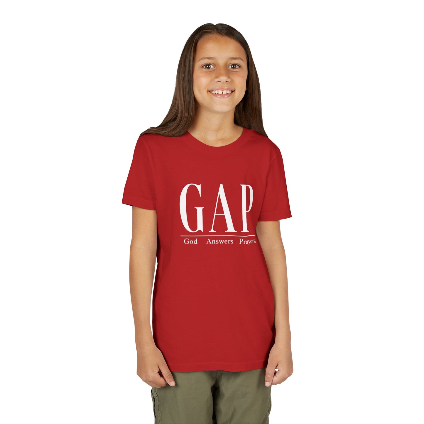 Youth Tee - GAP (God Answers Prayers) Christian T-Shirts