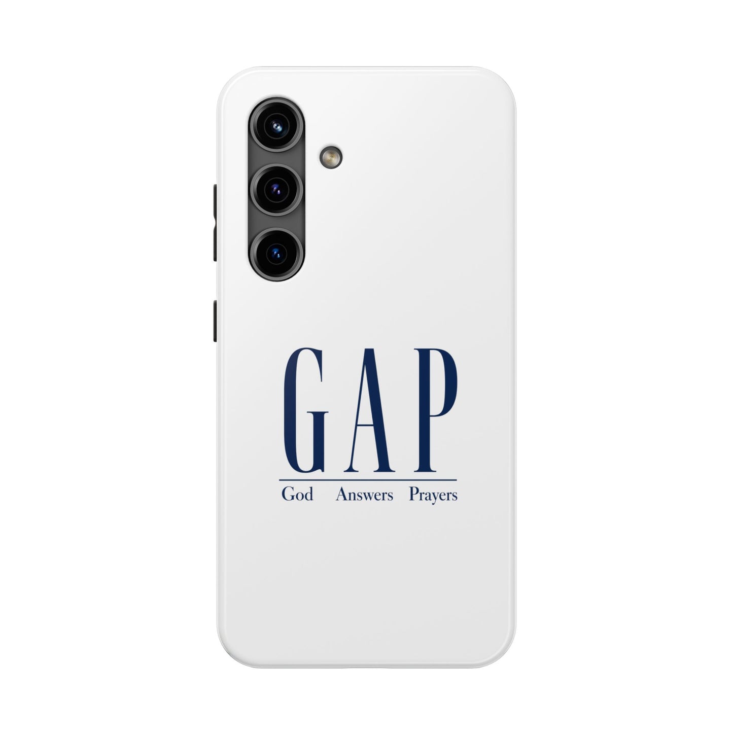 GAP (God Answers Prayers) Christian Protective Phone Cover - Tough Phone Case