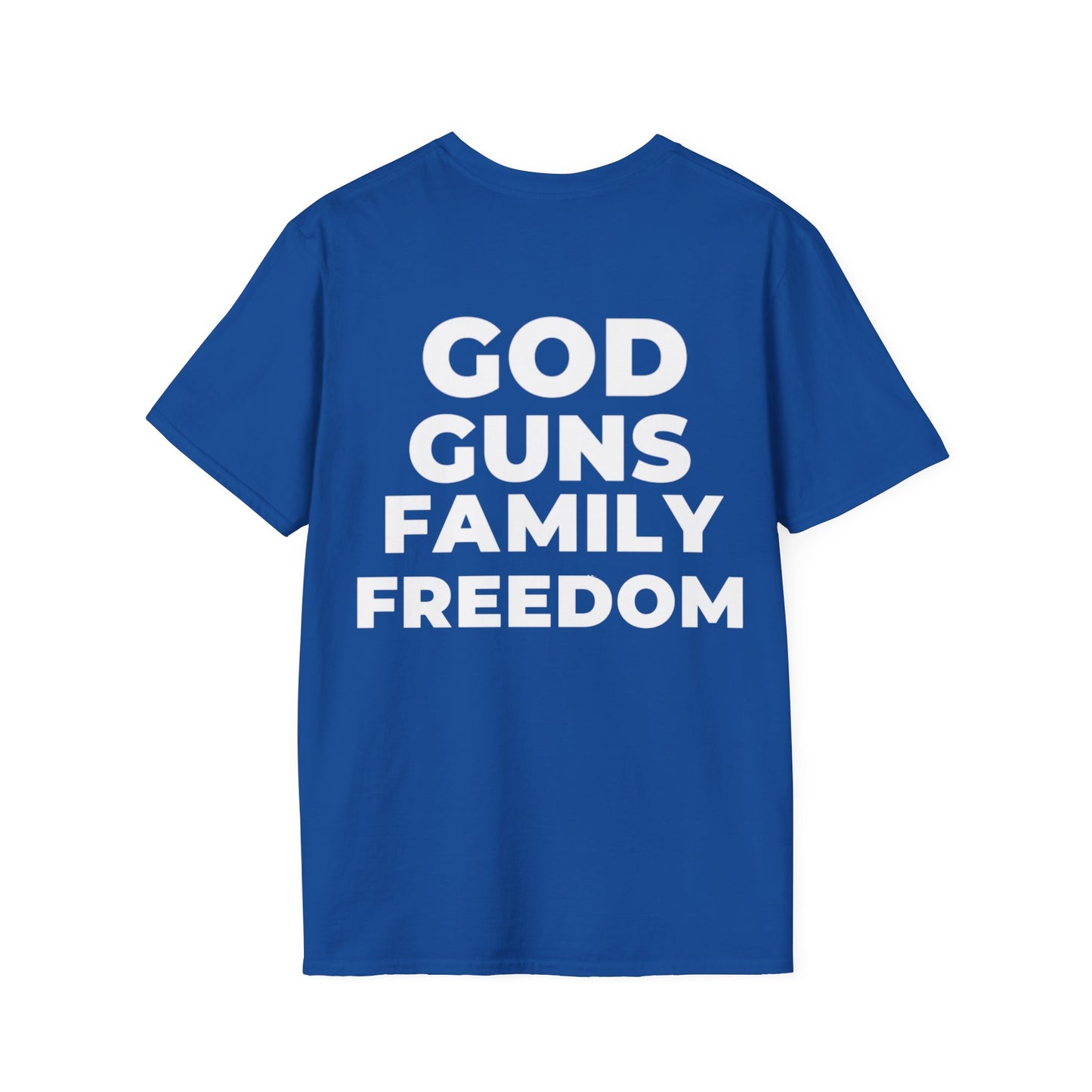 GOD BLESS AMERICA | GOD, GUNS, FAMILY, FREEDOM T-SHIRT