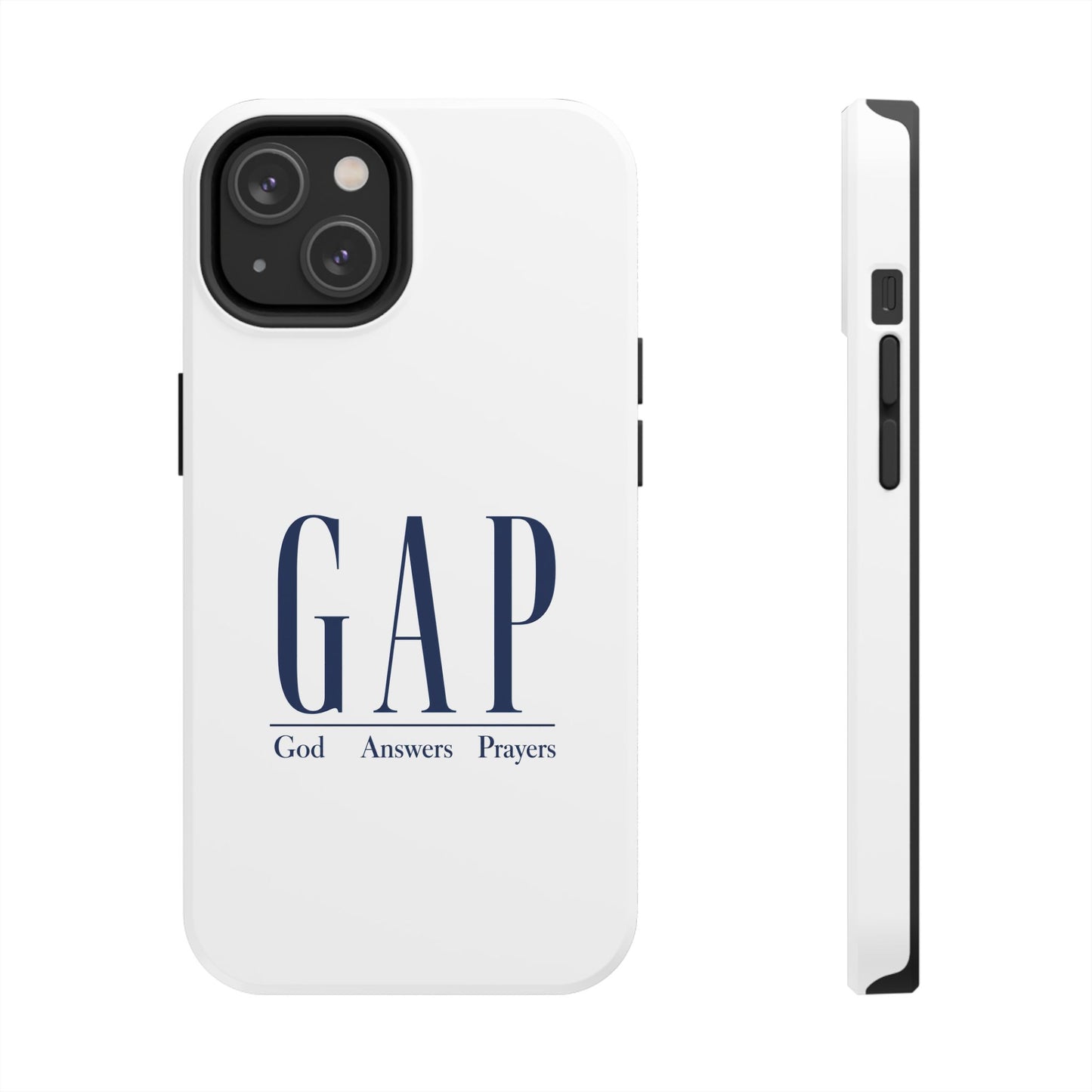 GAP (God Answers Prayers) Christian Protective Phone Cover - Tough Phone Case
