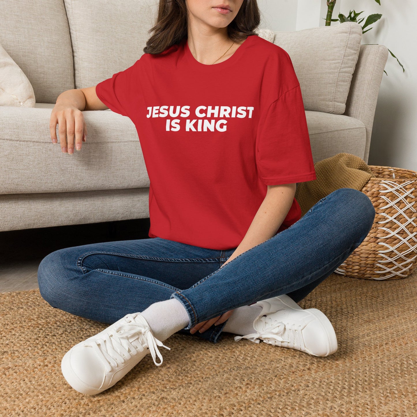 Jesus Christ Is King T-Shirt — Bold Christian Faith Tee
