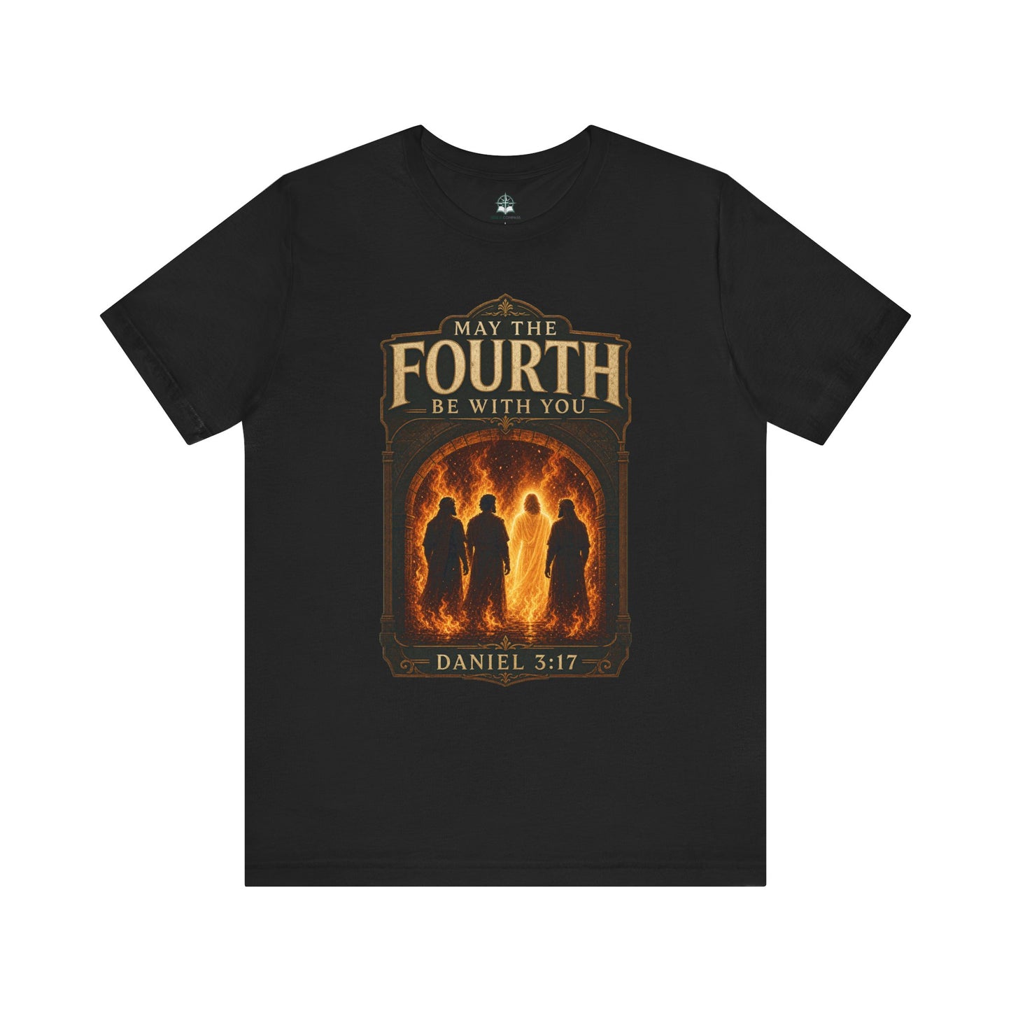 May the Fourth Be With You Tee — Daniel 3:17 Christian T-Shirt
