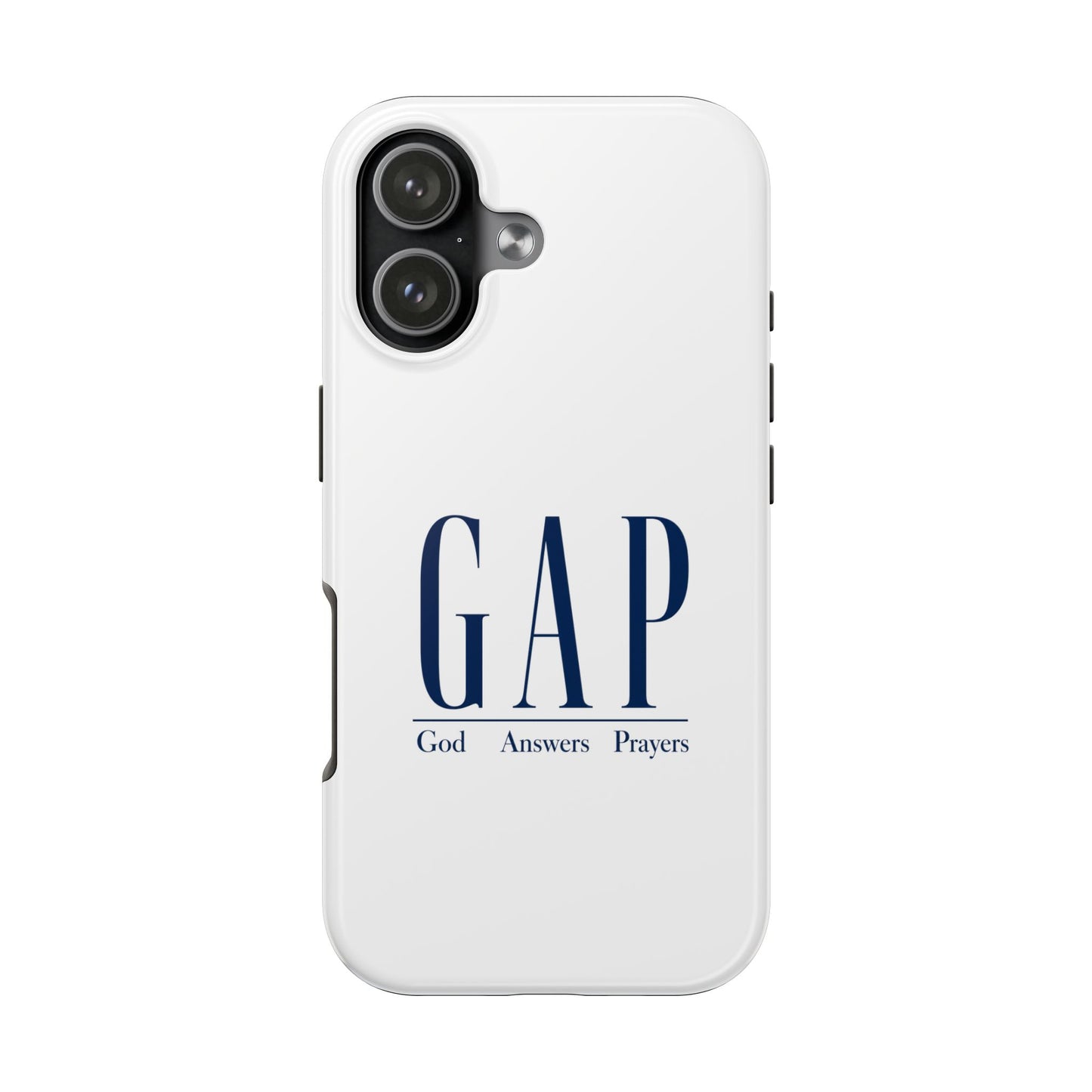 GAP (God Answers Prayers) Christian Protective Phone Cover - Tough Phone Case