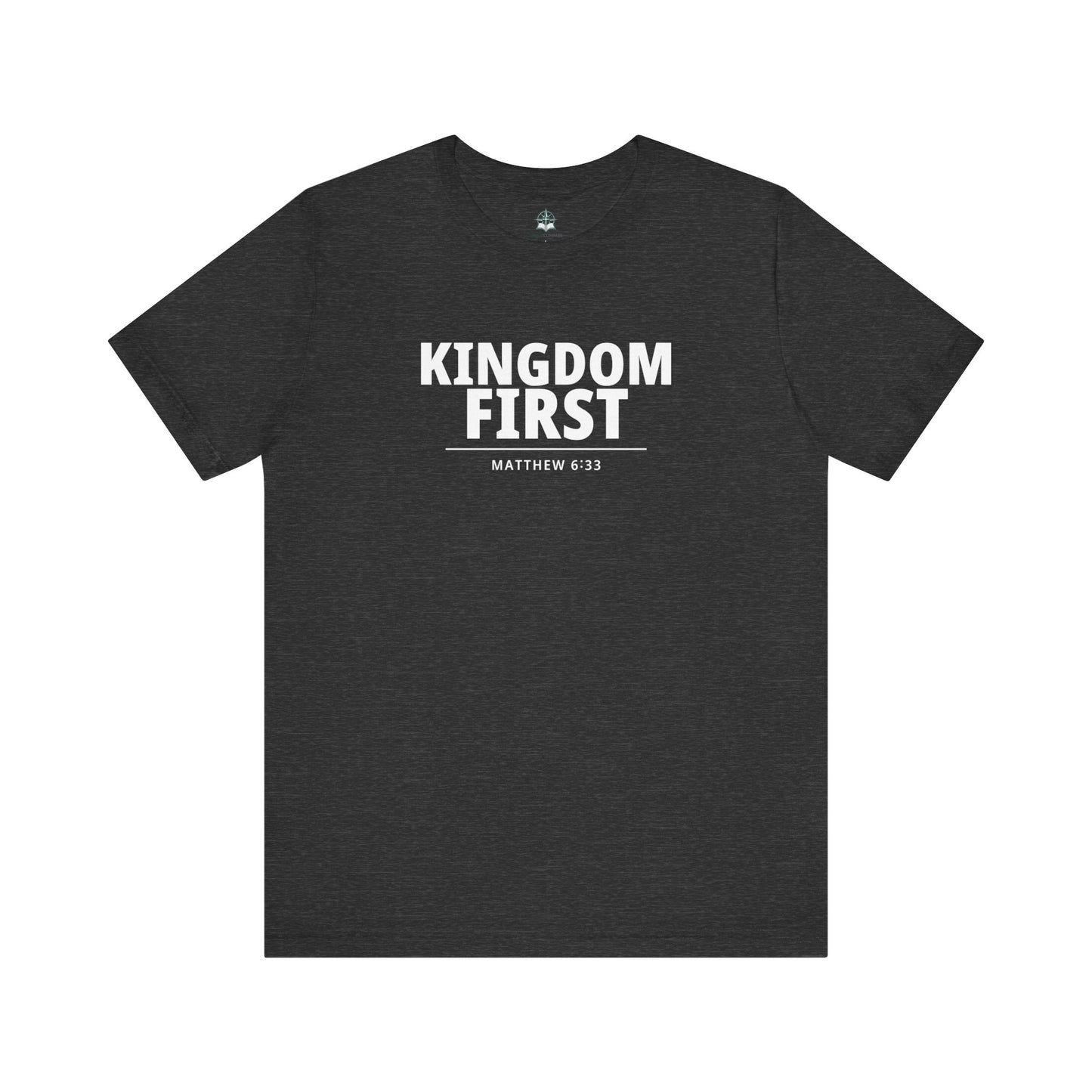 Kingdom First T‑Shirt — Matthew 6:33 Inspirational Christian Tee