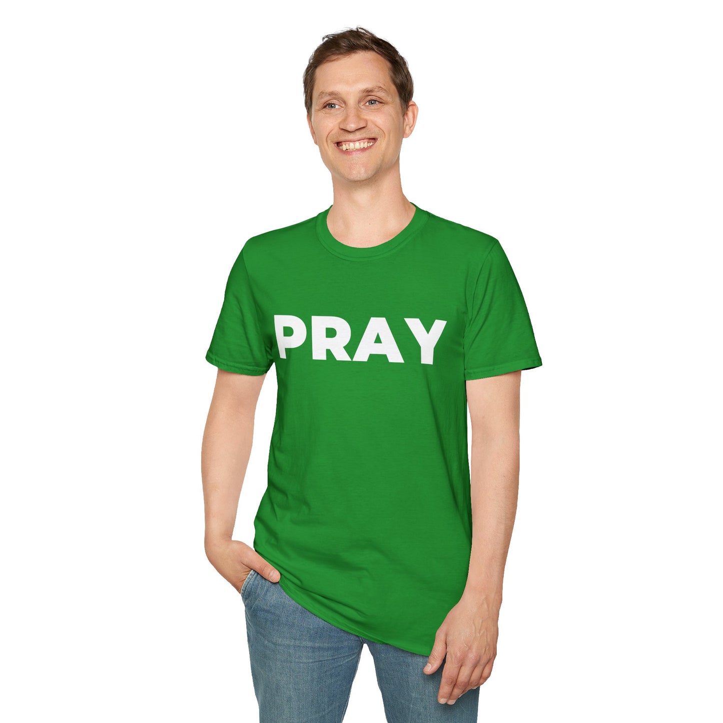 "PRAY" Inspirational Christian T-Shirt