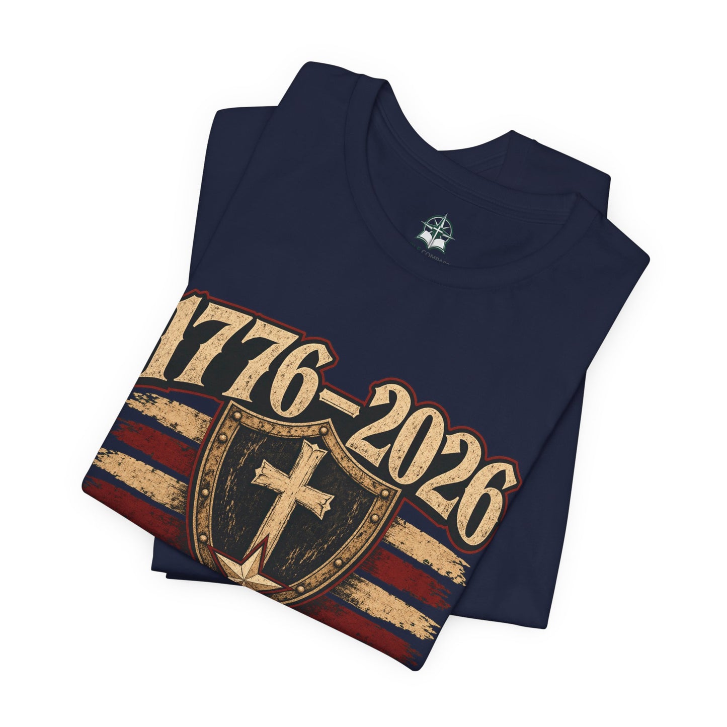 Still Standing 1776–2026 (250 Years) Faith & Freedom Patriotic Tee