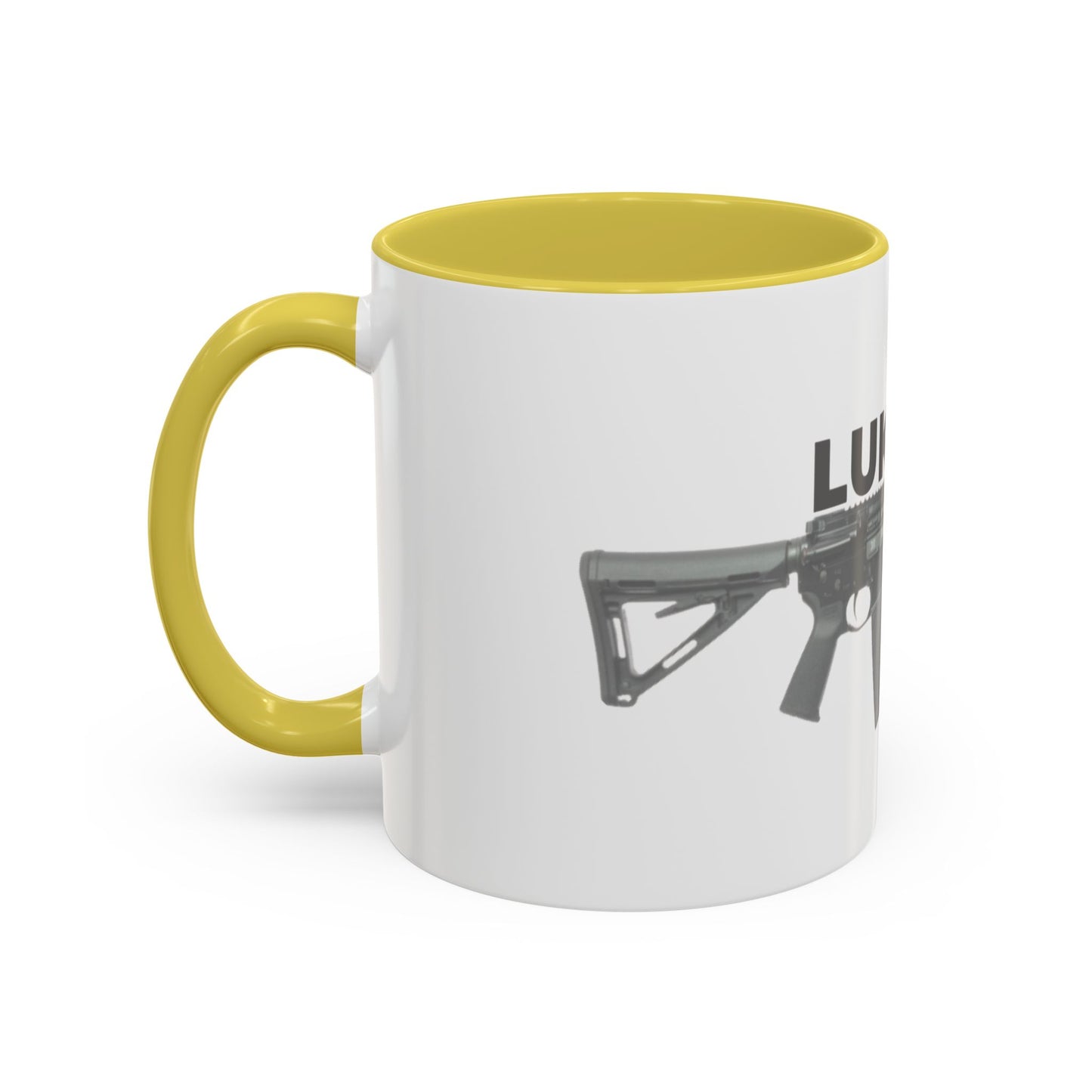 Luke 22:36 Rifle Mug – Christian Scripture Coffee Cup (11oz/15oz)