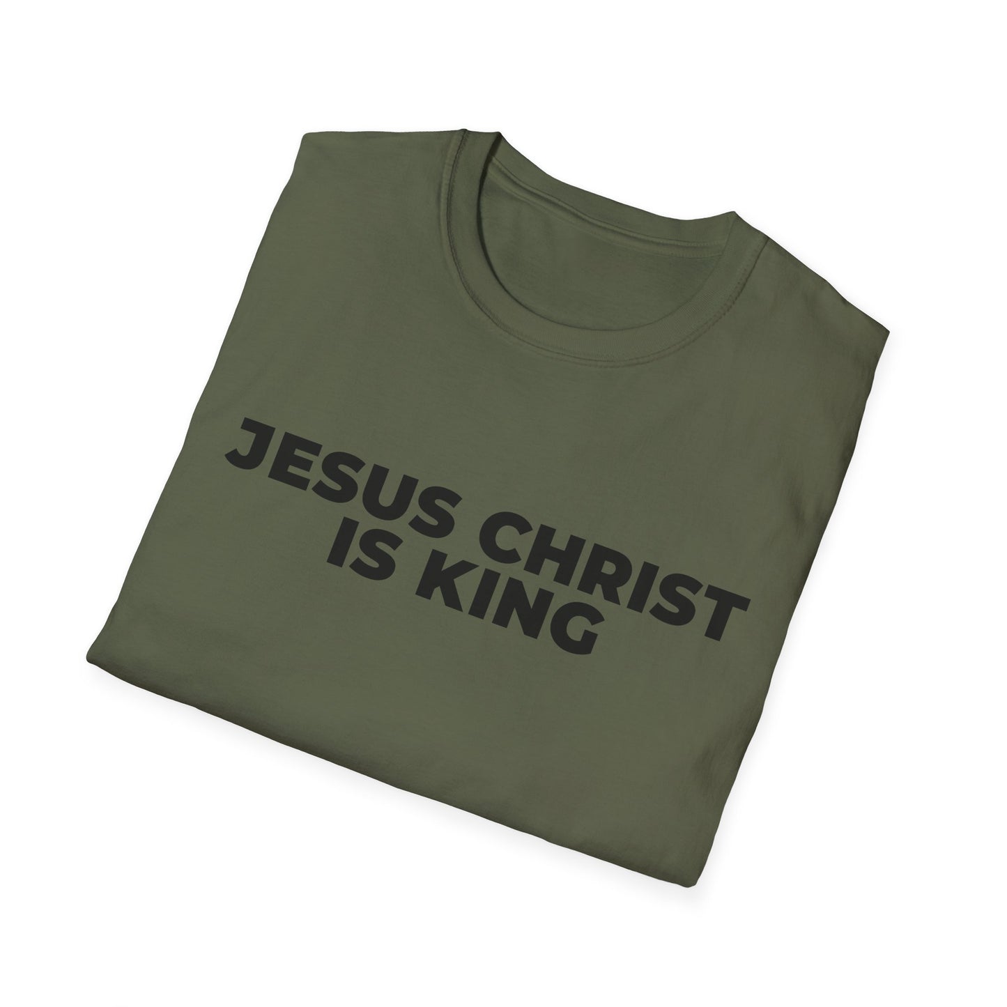 Jesus Christ Is King T-Shirt — Christian Faith Tee