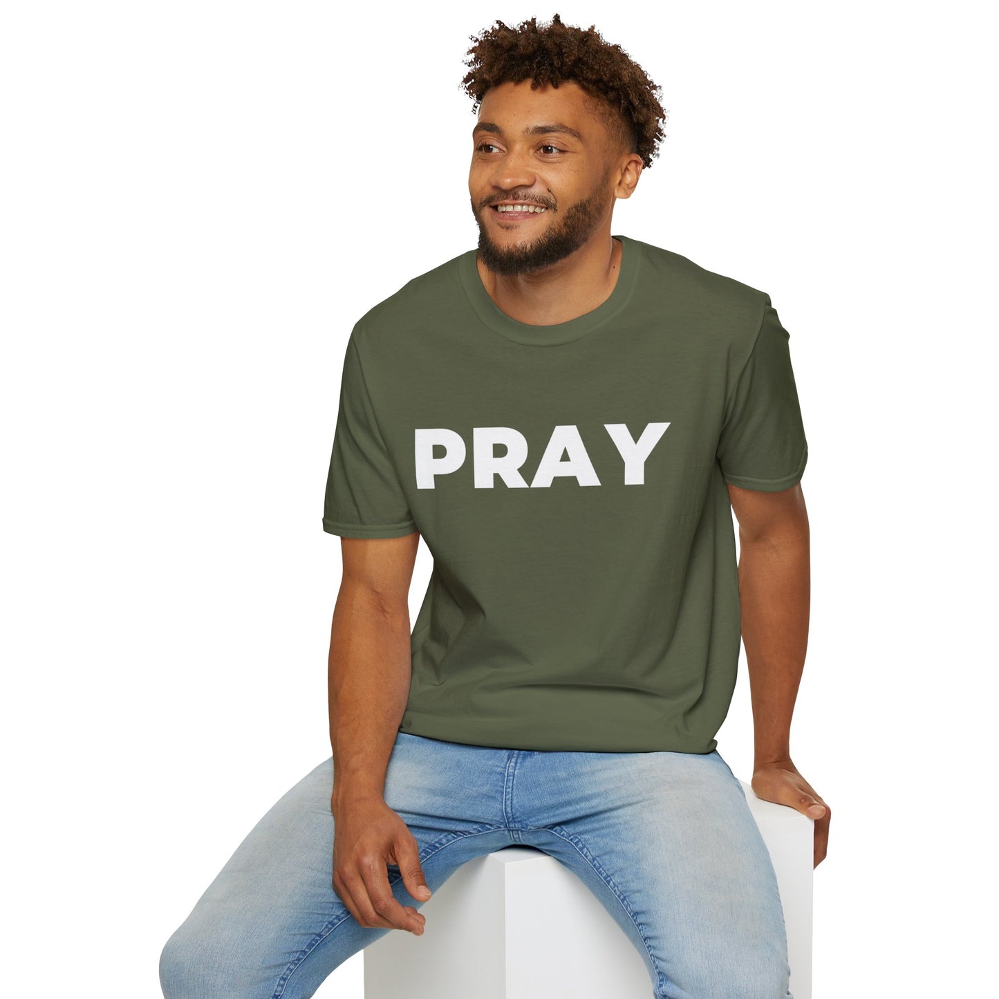 "PRAY" Inspirational Christian T-Shirt
