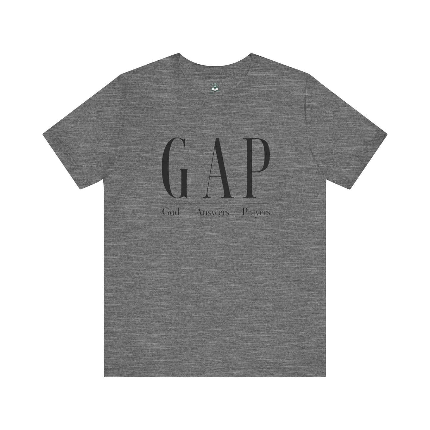 GAP "God Answers Prayers" Christian Short Sleeve Shirt