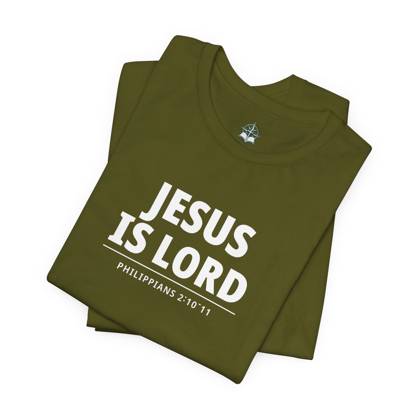 "Jesus Is Lord" -Philippians 2:10-11 | Christian T-Shirt