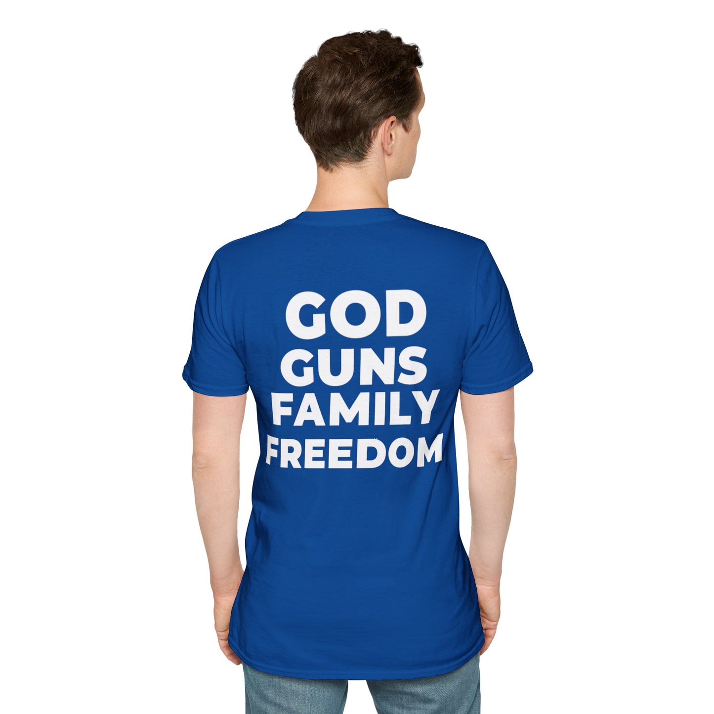 GOD BLESS AMERICA | GOD, GUNS, FAMILY, FREEDOM T-SHIRT