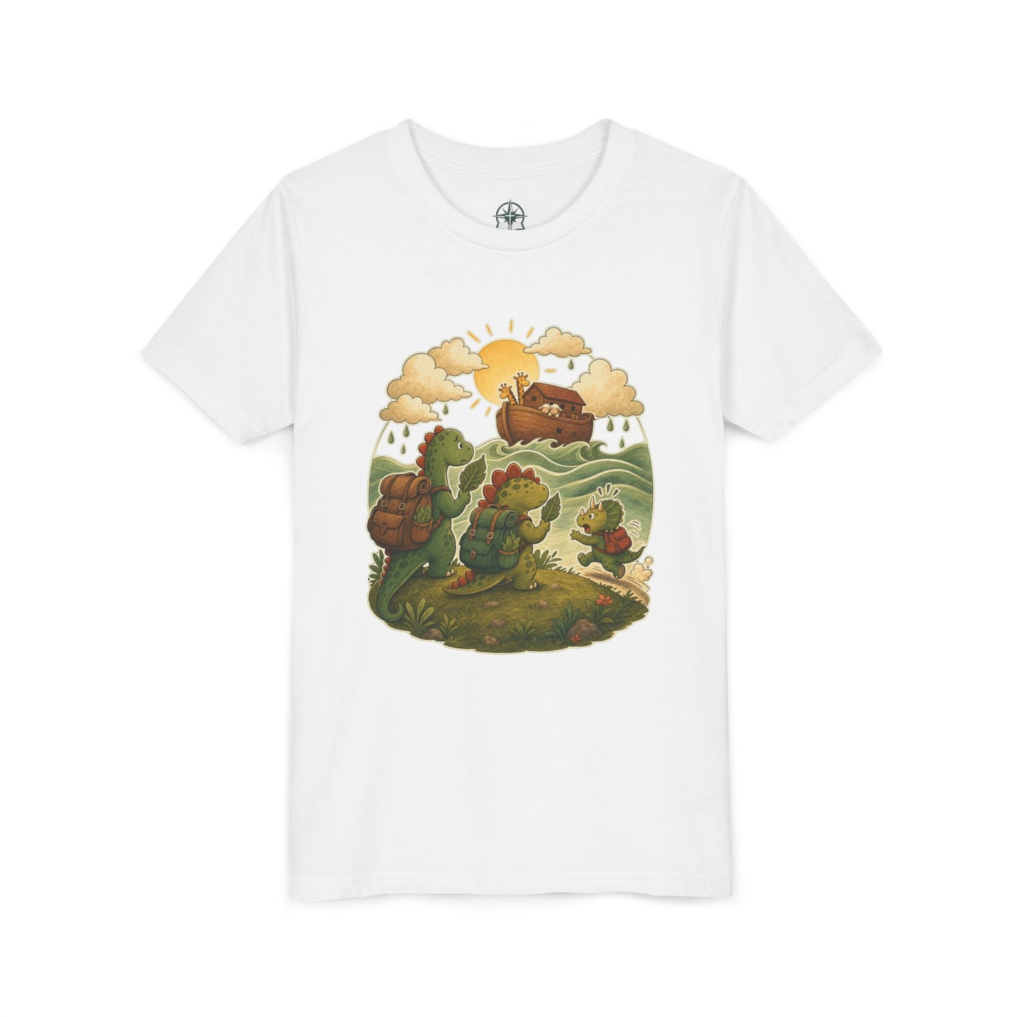Kids Dinosaur Noah's Ark T-Shirt