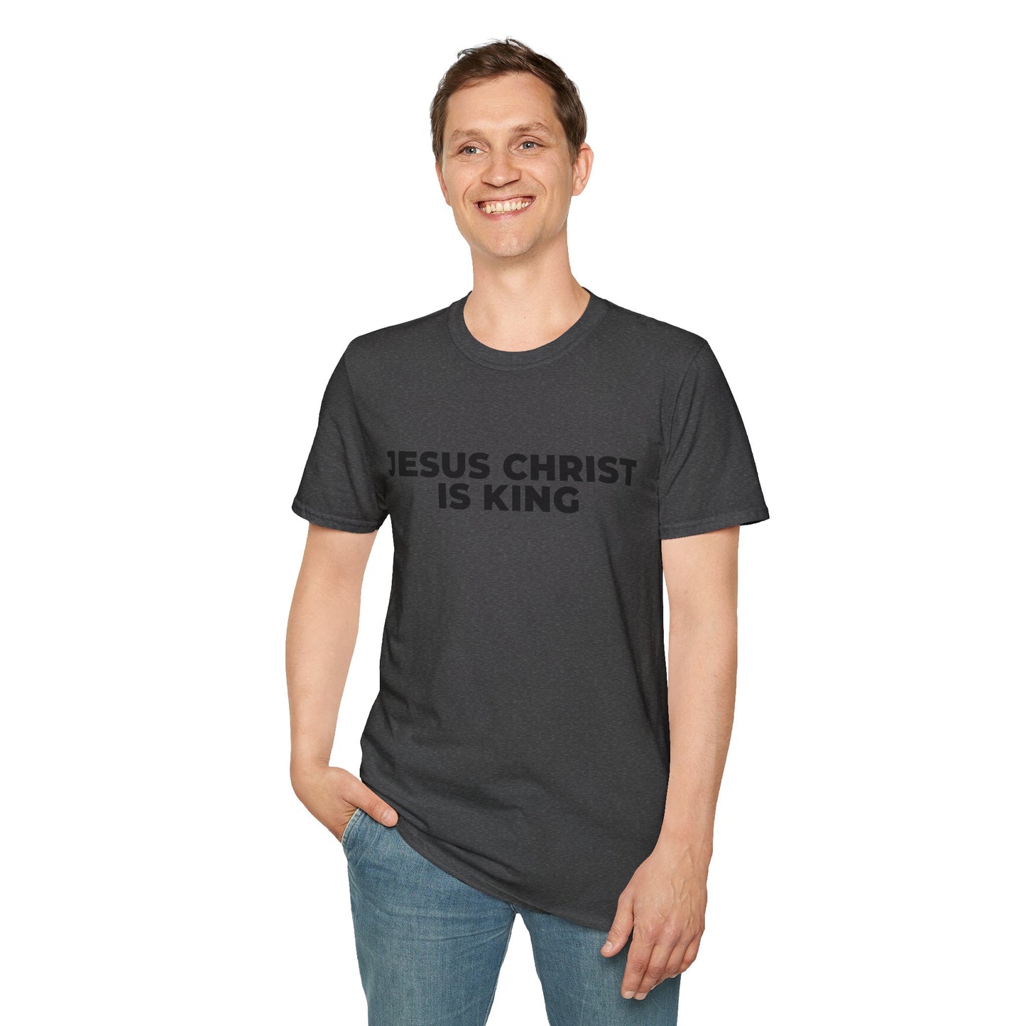 Jesus Christ Is King T-Shirt — Christian Faith Tee