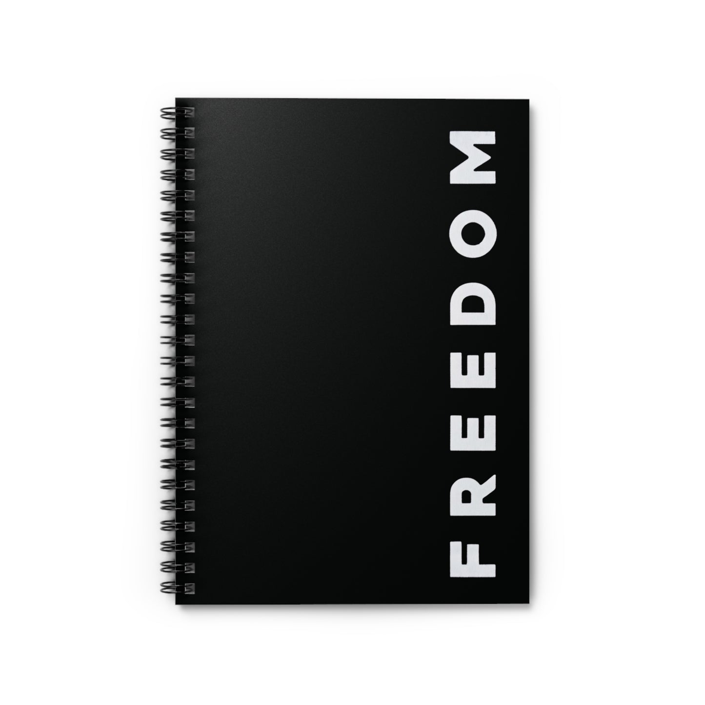 FREEDOM Notebook | Spiral Ruled Journal